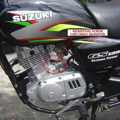 suzuki gn 125 engine