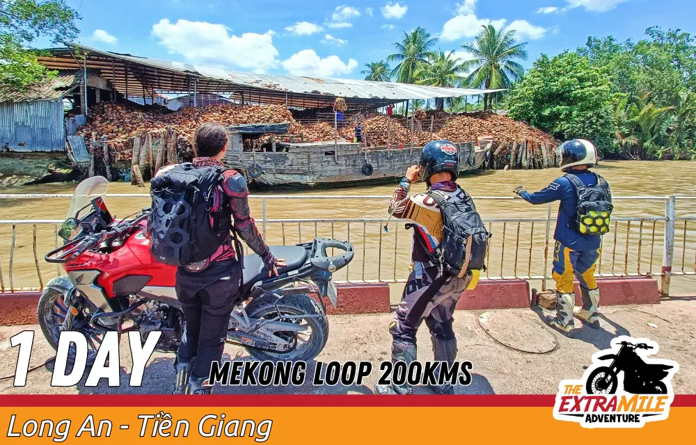 Day 1 - Vietnam - Mekong Delta - Mekong Loop 200kms - The Extra Mile Adventure Motorbike Tours