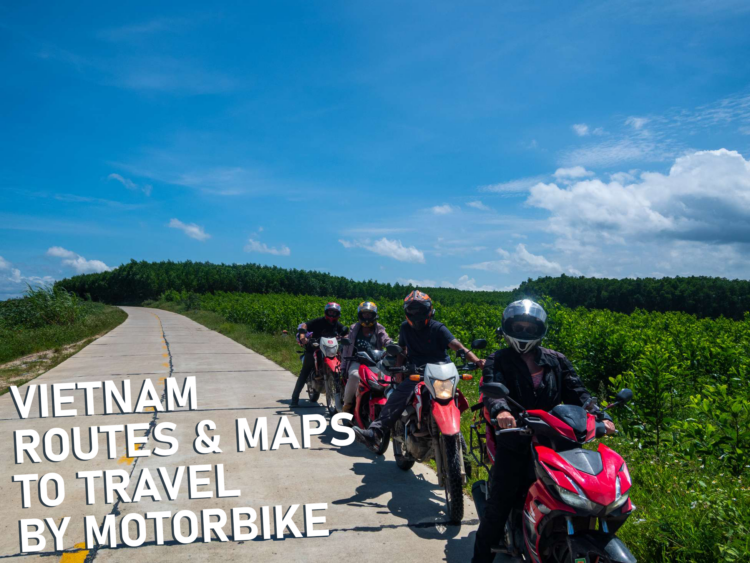 Vietnam Suggested Motorbike Route