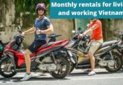 Monthly scooter rental Vietnam